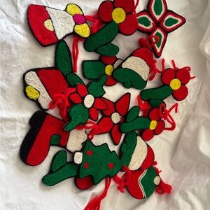 Festive Christmas Ornaments Set